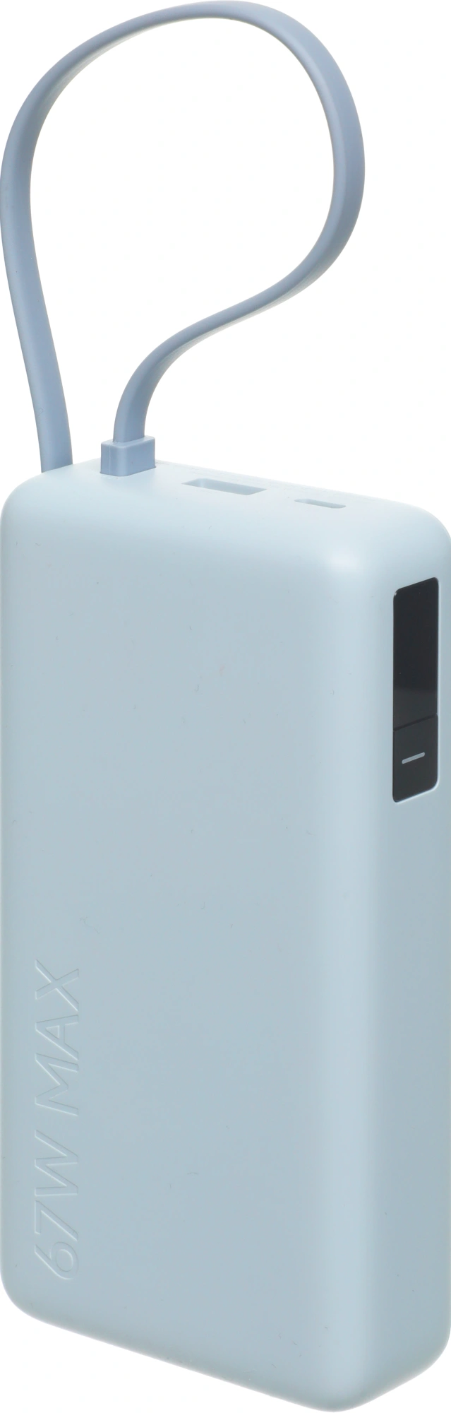 Мобильный аккумулятор Xiaomi BHR08O8GL 20000mAh QC3.0/PD3.0 67W 3.35A USB-A/USB-C голубой — миниатюра 2
