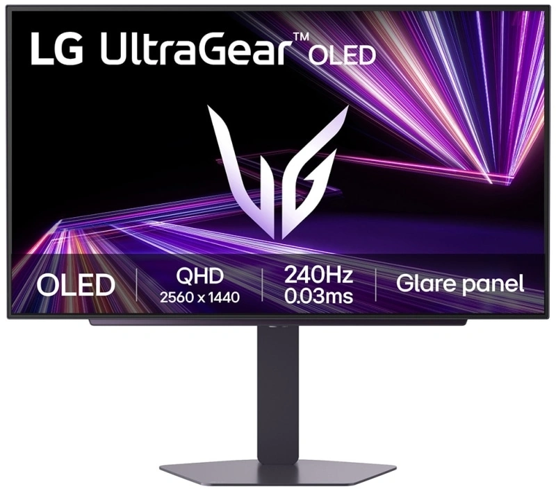 Монитор LG 27" UltraGear 27GX704A-B черный OLED LED 16:9 HDMI глянцевая HAS Piv 1500000:1 275cd 178гр/178гр 2560x1440 240Hz G-Sync FreeSync Premium Pro DP 2K USB 7.2кг — фото 1