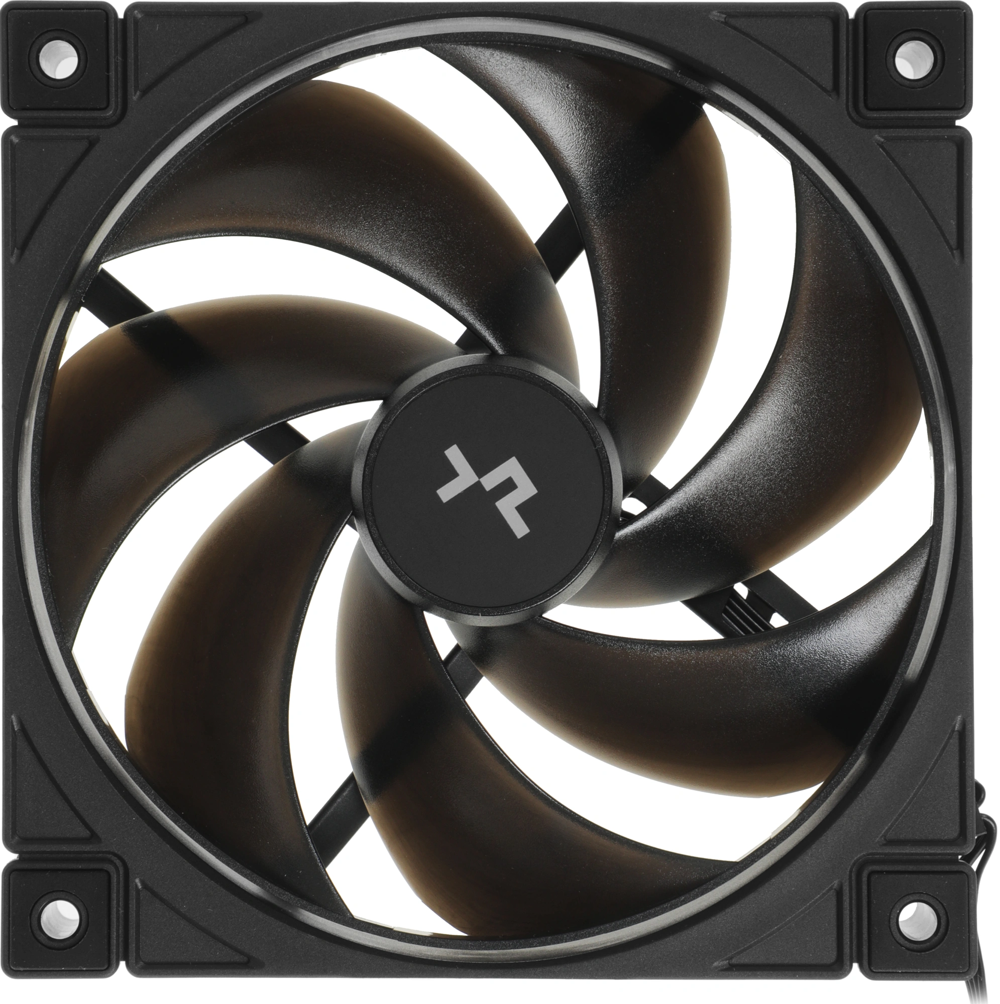 Вентилятор для корпуса Deepcool FD12 V2 120х120x25 черный 4-pin 35.6дБ (R-FD12V2-BKNPN1-G) Ret — миниатюра 7