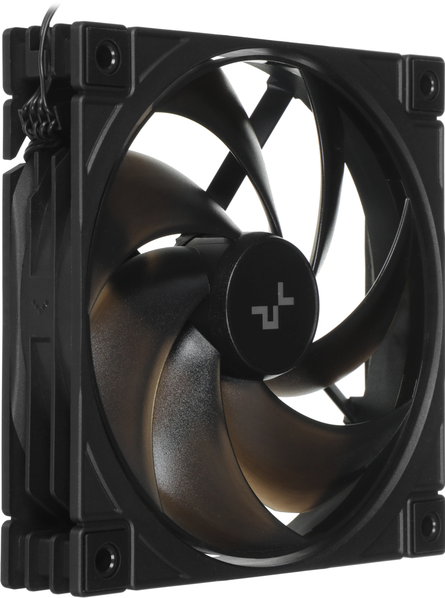 Вентилятор для корпуса Deepcool FD12 V2 120х120x25 черный 4-pin 35.6дБ (R-FD12V2-BKNPN1-G) Ret — миниатюра 3