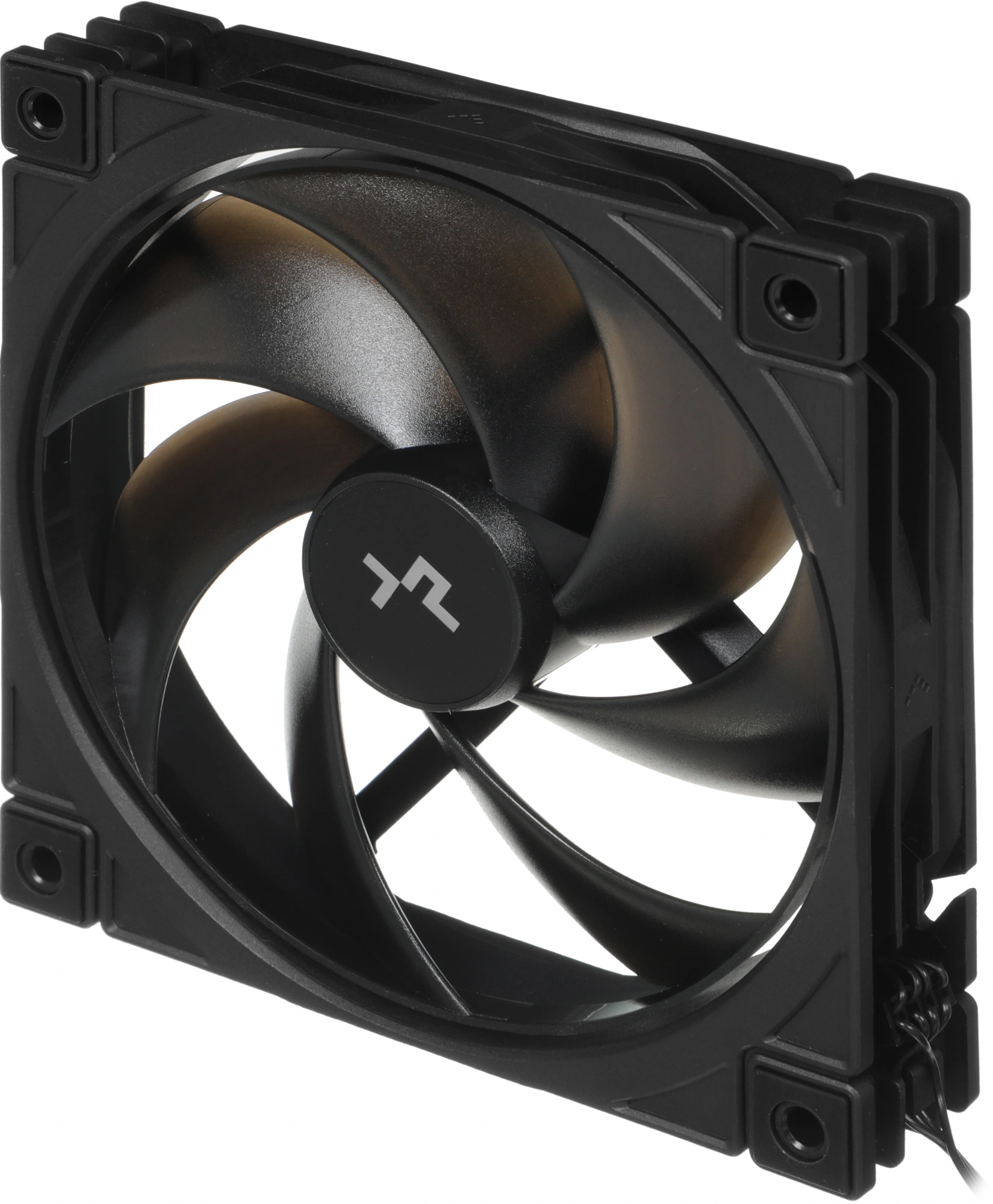 Вентилятор для корпуса Deepcool FD12 V2 120х120x25 черный 4-pin 35.6дБ (R-FD12V2-BKNPN1-G) Ret — миниатюра 4