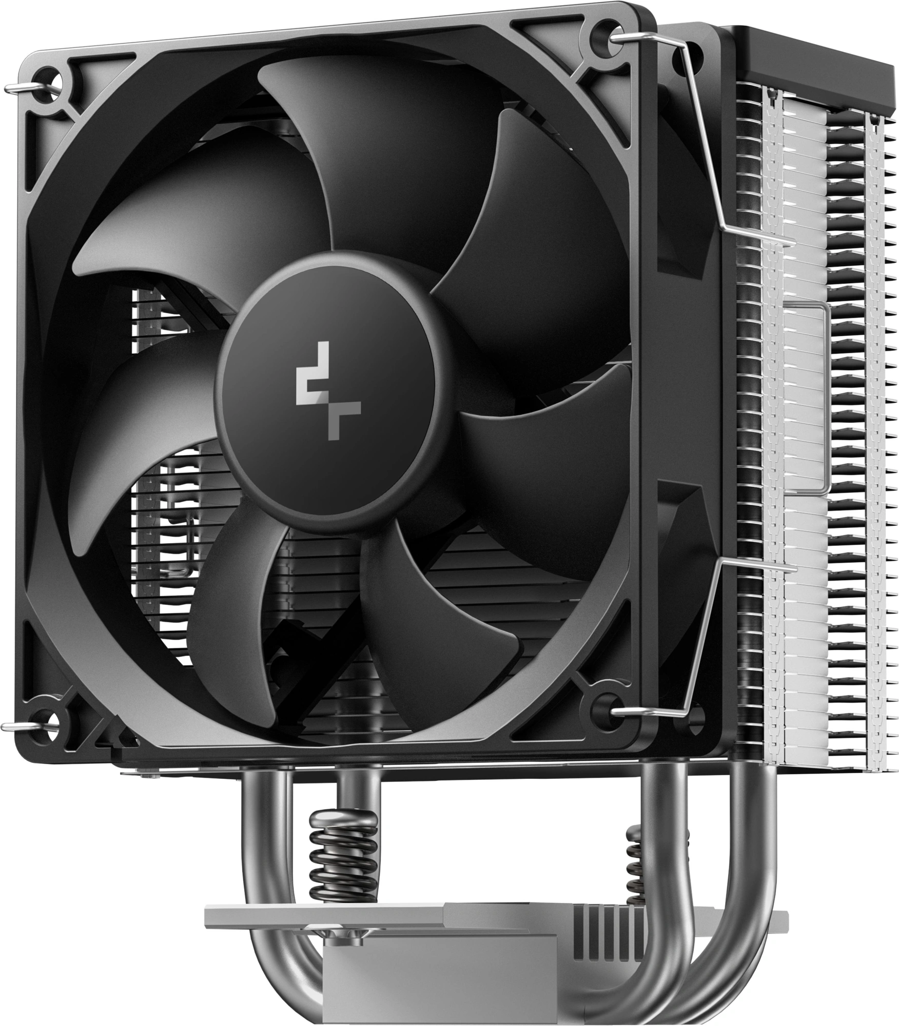 Устройство охлаждения(кулер) Deepcool AG300 G2 Soc-AM5/AM4/1200/1700/1851 серебристый/черный 4-pin 24.59-31dB Al+Cu 160W 416gr Ret (R-AG300-BKAMMG2) — миниатюра 2