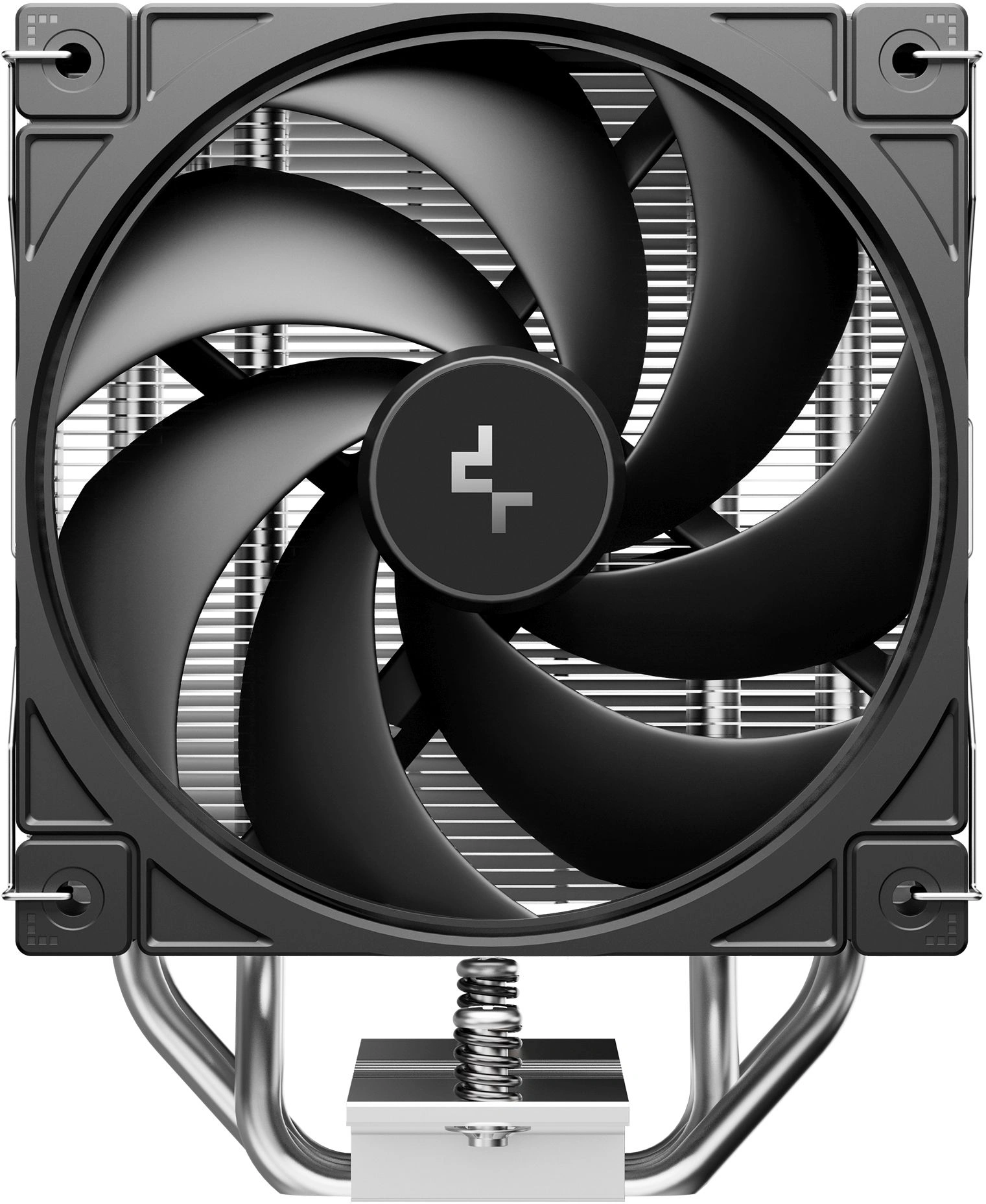 Устройство охлаждения(кулер) Deepcool AG400 G2 Soc-AM5/AM4/1200/1700/1851 серебристый/черный 4-pin 29.22dB Al+Cu 220W 631gr Ret (R-AG400-BKNPMG2-G) — миниатюра 3
