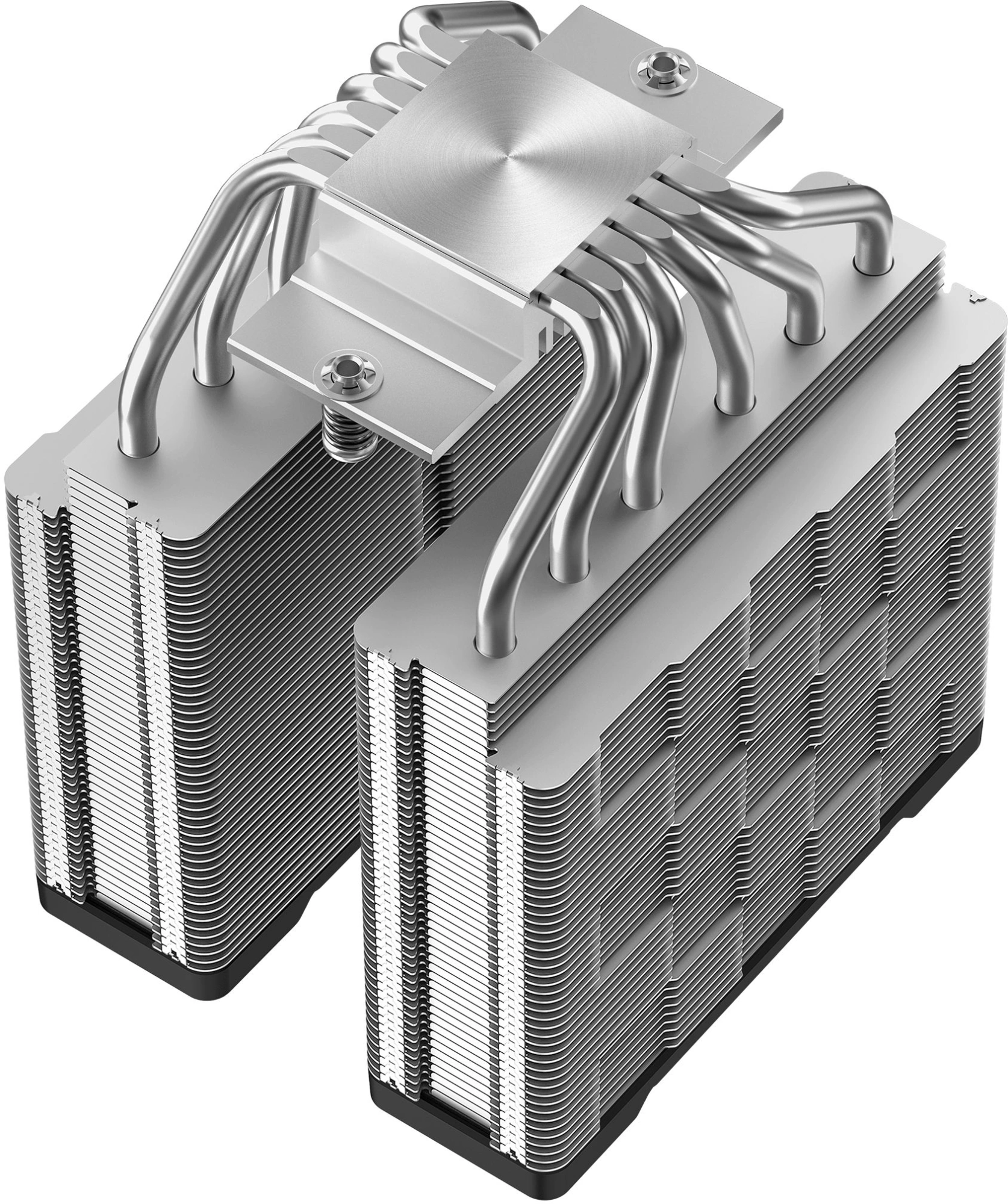 Устройство охлаждения(кулер) Deepcool AG620 G2 Soc-AM5/AM4/1200/1700/1851 серебристый/черный 4-pin 23.08-29.22dB Al+Cu 260W 1036gr Ret (R-AG620-BKNPMG2-G) — миниатюра 5