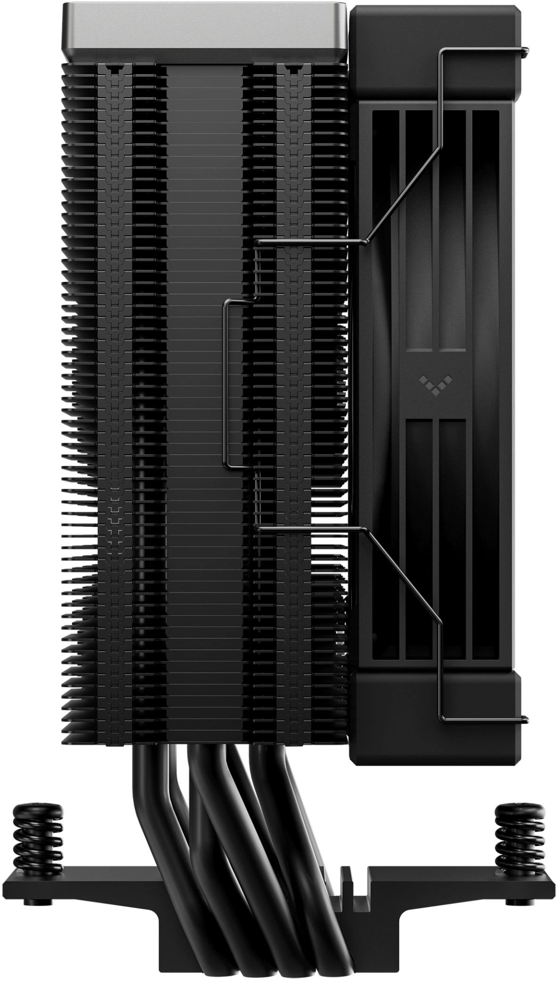 Устройство охлаждения(кулер) Deepcool AK400 G2 Soc-AM5/AM4/1200/1700/1851 черный/коричневый 4-pin 31.45dB Al+Cu 220W 950gr Ret (R-AK400G2-BKNNMN-GJD) — миниатюра 4