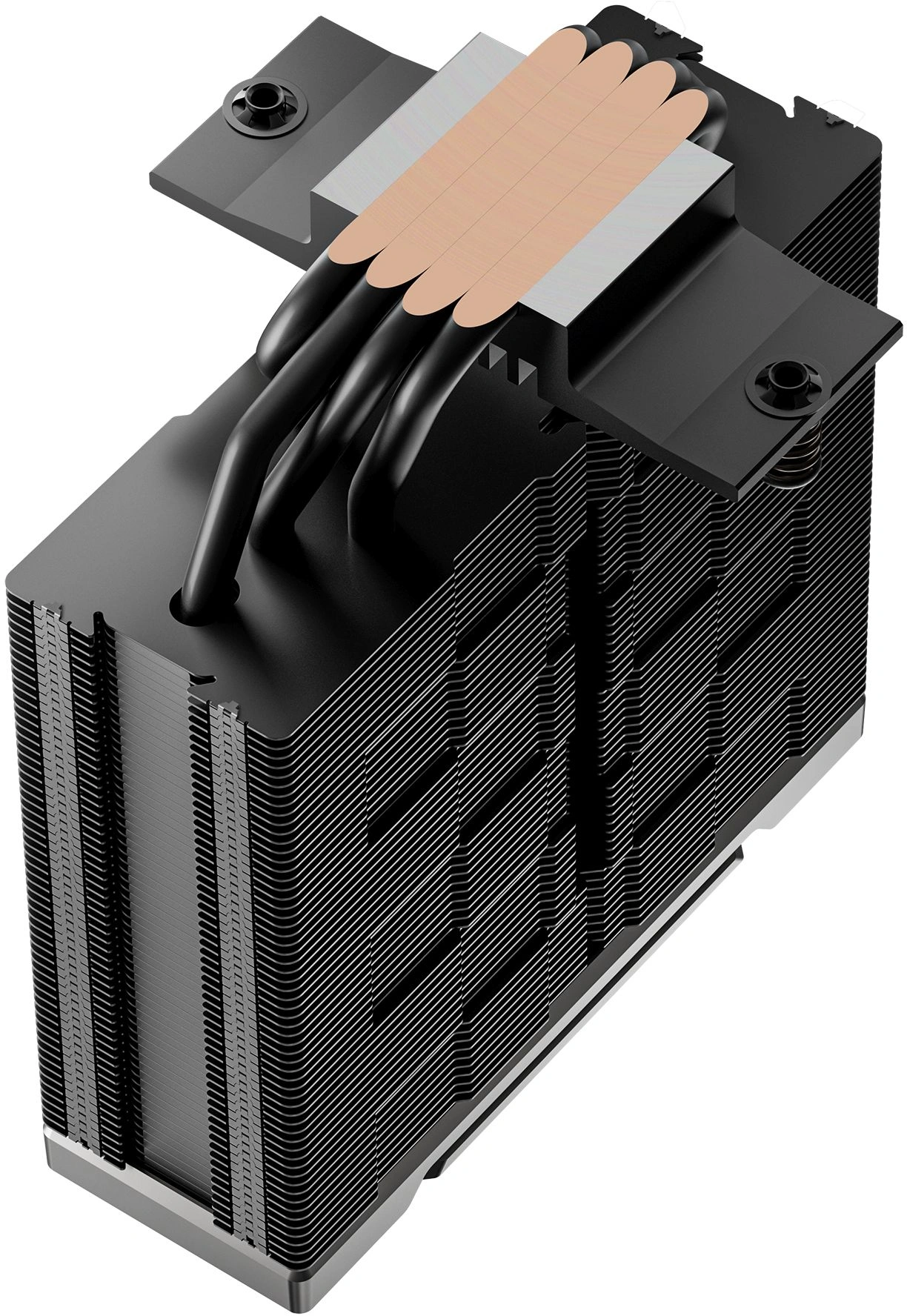 Устройство охлаждения(кулер) Deepcool AK400 G2 Soc-AM5/AM4/1200/1700/1851 черный/коричневый 4-pin 31.45dB Al+Cu 220W 950gr Ret (R-AK400G2-BKNNMN-GJD) — миниатюра 5