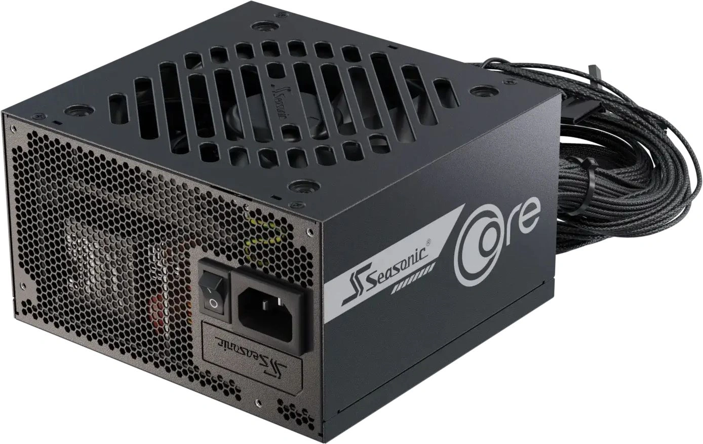 Блок питания Seasonic ATX 650W Core V2 GC-650 80+ gold (20+4pin) APFC 120mm fan 2xSATA RTL — фото 1