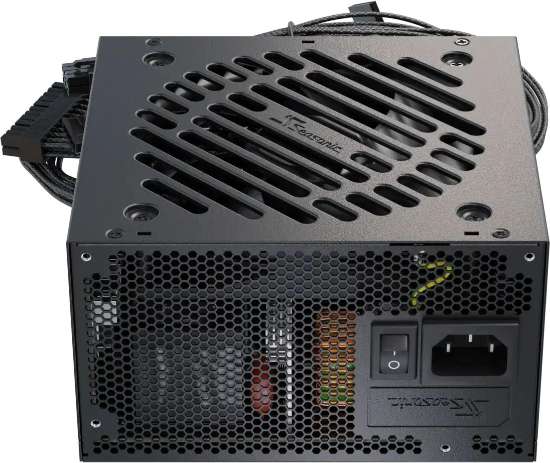 Блок питания Seasonic ATX 650W Core V2 GC-650 80+ gold (20+4pin) APFC 120mm fan 2xSATA RTL — миниатюра 13