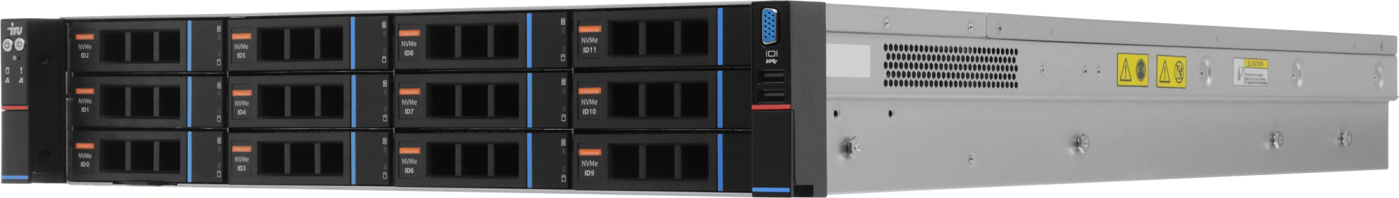 Сервер IRU Rock g2212ig5 2x6526Y 2x64Gb 9460-8i AST2600 2xGigEth 2x1600W w/o OS (2157120) — миниатюра 7