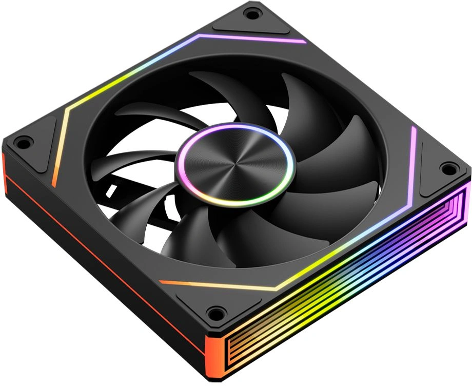 Вентилятор для корпуса PcCooler FG120 ARGB 120х120x25 черный 4-pin 28.4дБ (FG120 ARGB BK) Ret — миниатюра 3