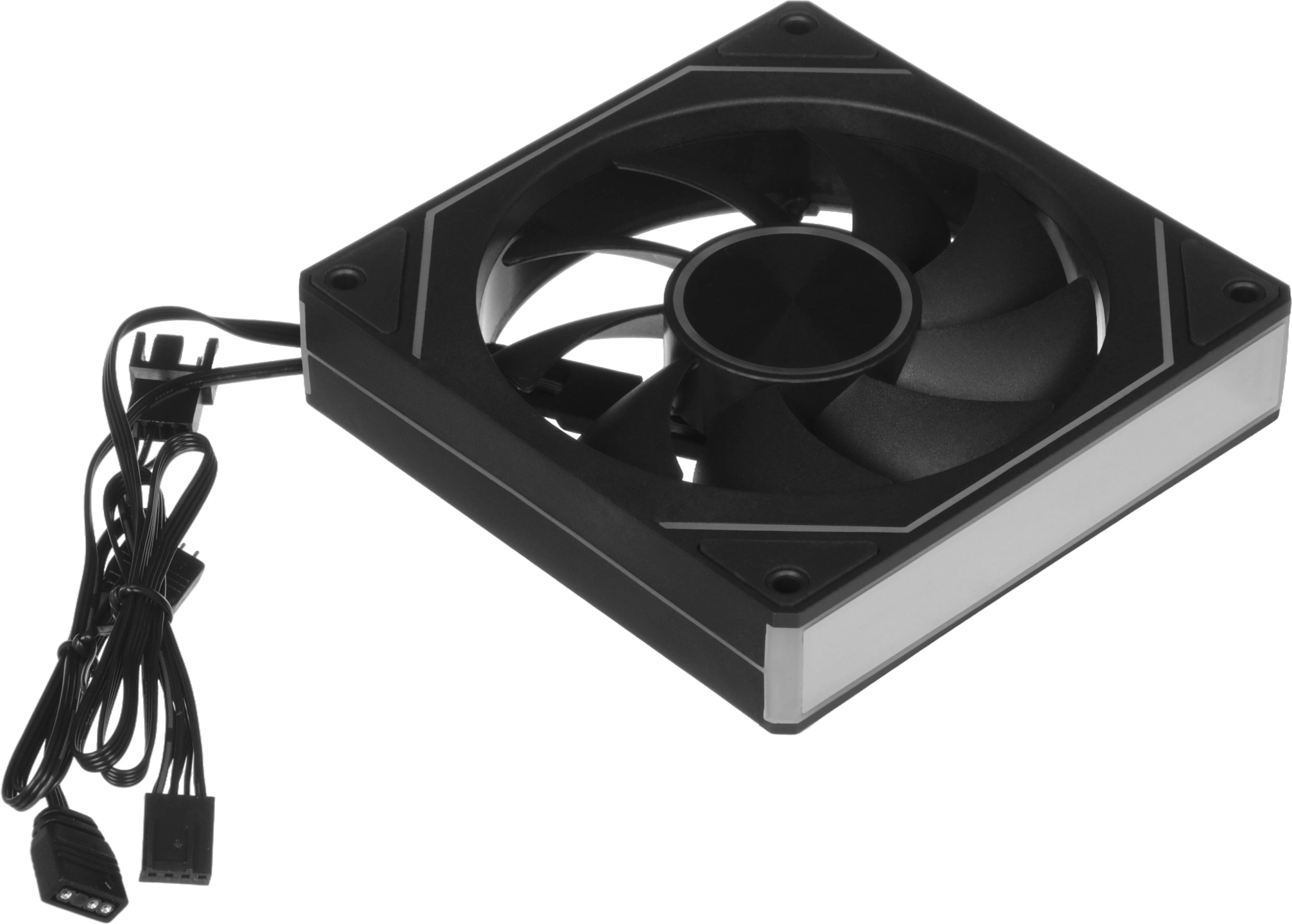 Вентилятор для корпуса PcCooler FG120 ARGB 120х120x25 черный 4-pin 28.4дБ (FG120 ARGB BK) Ret — миниатюра 12