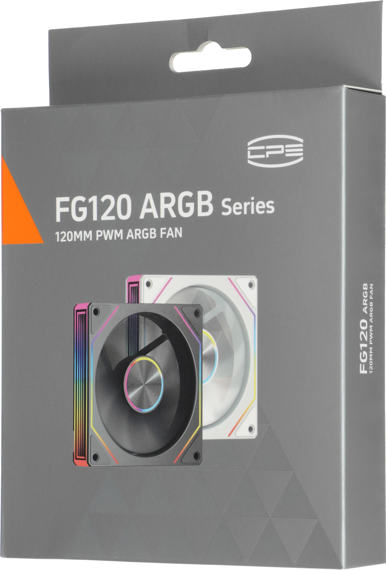 Вентилятор для корпуса PcCooler FG120 ARGB 120х120x25 черный 4-pin 28.4дБ (FG120 ARGB BK) Ret — миниатюра 6