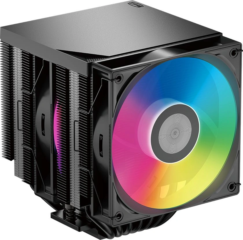 Устройство охлаждения(кулер) PcCooler RT720 TC ARGB Soc-AM5/AM4/1151/1200/2066/1700 черный 4-pin 34.9dB Al+Cu 270W Ret (RT720TC-BKAWYX-GL) — фото 1