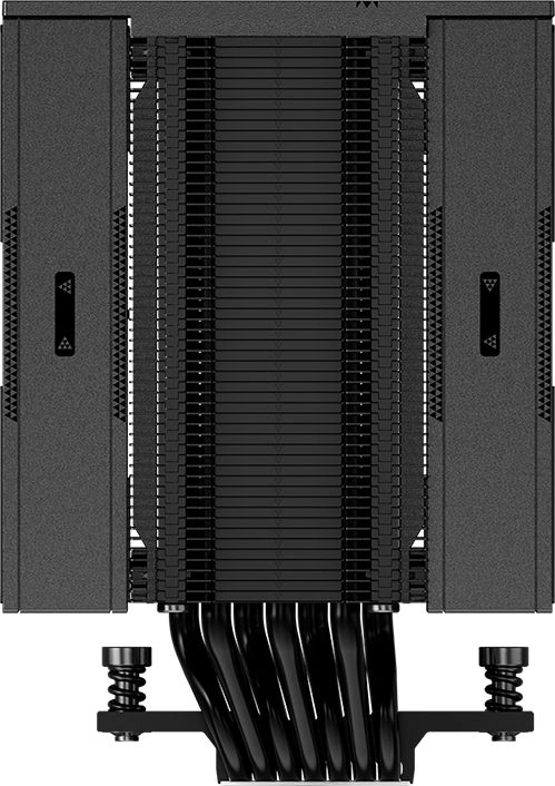 Устройство охлаждения(кулер) PcCooler RZ700D нет подсветки Soc-AM5/AM4/1151/1200/2066/1700 черный 4-pin 15-35.9dB Al+Cu 270W Ret (RZ700D-BKNWYX-GL) — миниатюра 7