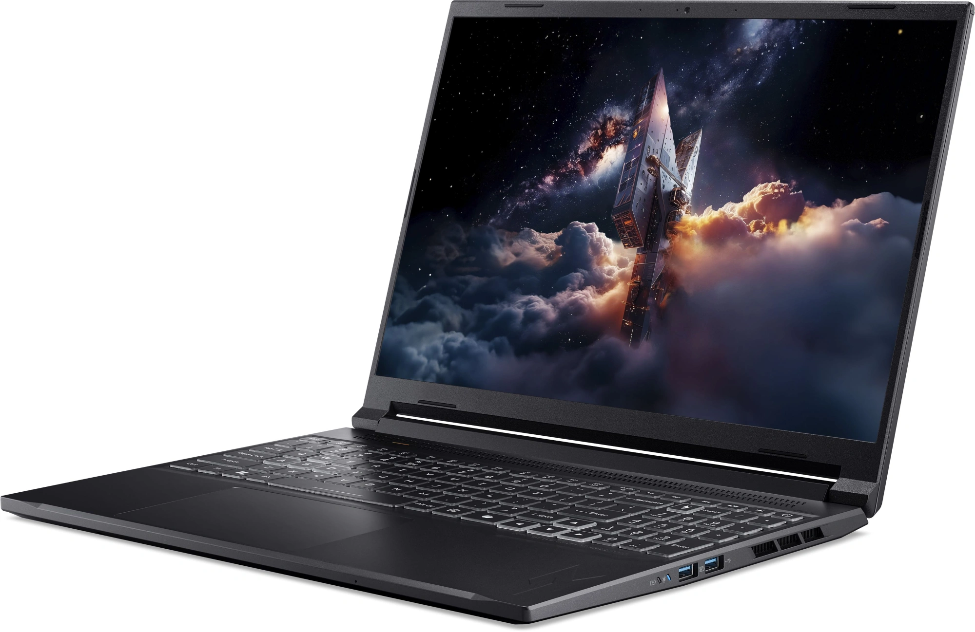 Ноутбук Acer Nitro V 16S ANV16S-71-57UH Core 5 210H 16Gb SSD1Tb NVIDIA GeForce RTX 5060 8Gb 16" IPS WQXGA (2560x1600) без ОС black WiFi BT Cam (NH.U28CD.005) — миниатюра 3
