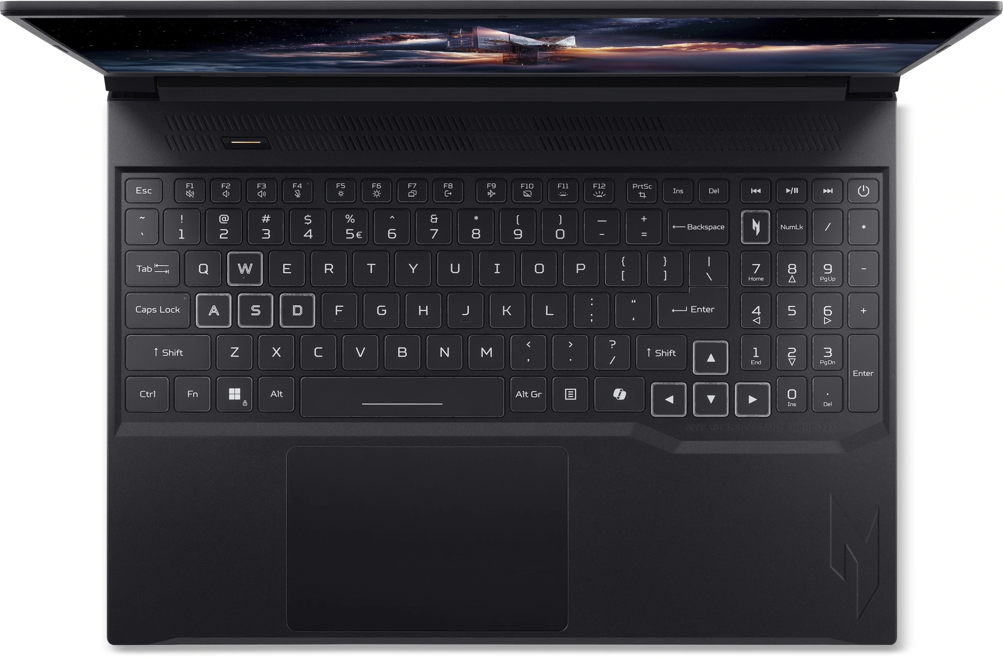 Ноутбук Acer Nitro V 16S ANV16S-71-57UH Core 5 210H 16Gb SSD1Tb NVIDIA GeForce RTX 5060 8Gb 16" IPS WQXGA (2560x1600) без ОС black WiFi BT Cam (NH.U28CD.005) — миниатюра 4