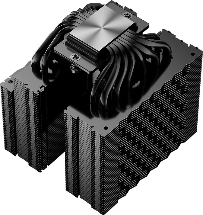 Устройство охлаждения(кулер) PcCooler RZ820 Display BK нет подсветки Soc-AM5/AM4/1200/1700/1851 черный 4-pin 15-27.1dB Al+Cu LCD 300W 1860gr Ret (RZ820-BKNWNY-GL) — миниатюра 4