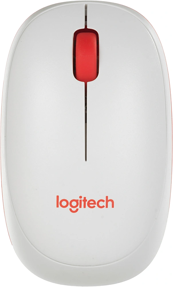 Клавиатура + мышь Logitech MK240 клав:белый/красный мышь:белый/красный USB беспроводная slim Multimedia (920-008160) — миниатюра 7