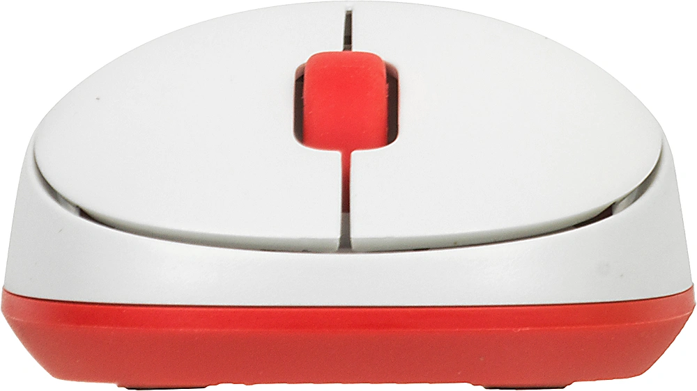 Клавиатура + мышь Logitech MK240 клав:белый/красный мышь:белый/красный USB беспроводная slim Multimedia (920-008160) — миниатюра 8