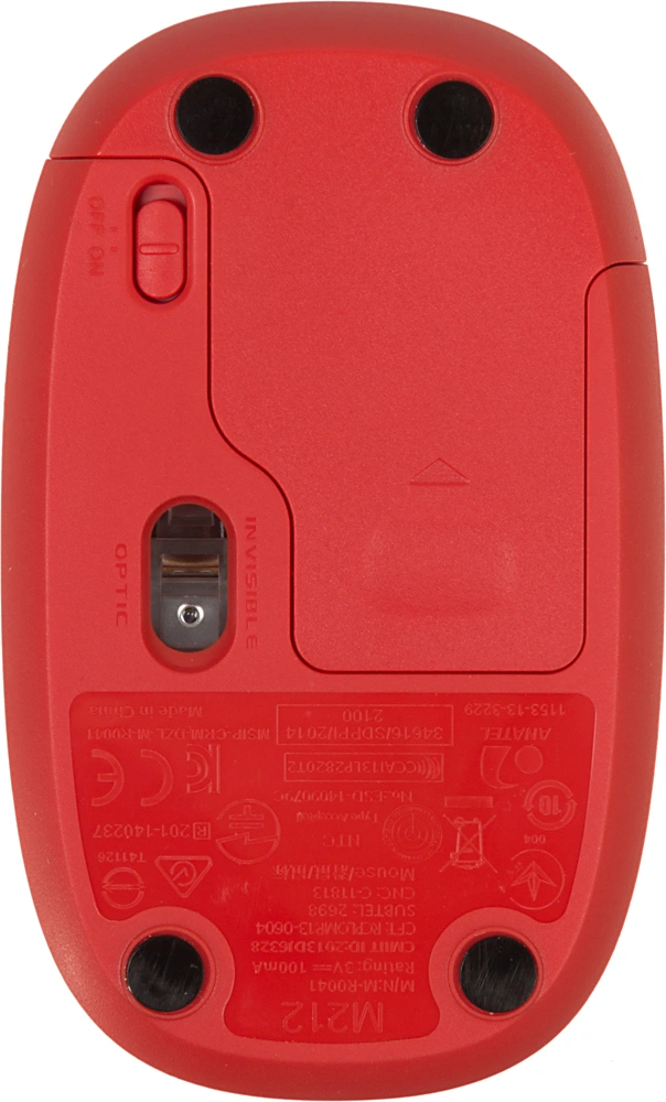 Клавиатура + мышь Logitech MK240 клав:белый/красный мышь:белый/красный USB беспроводная slim Multimedia (920-008160) — миниатюра 12