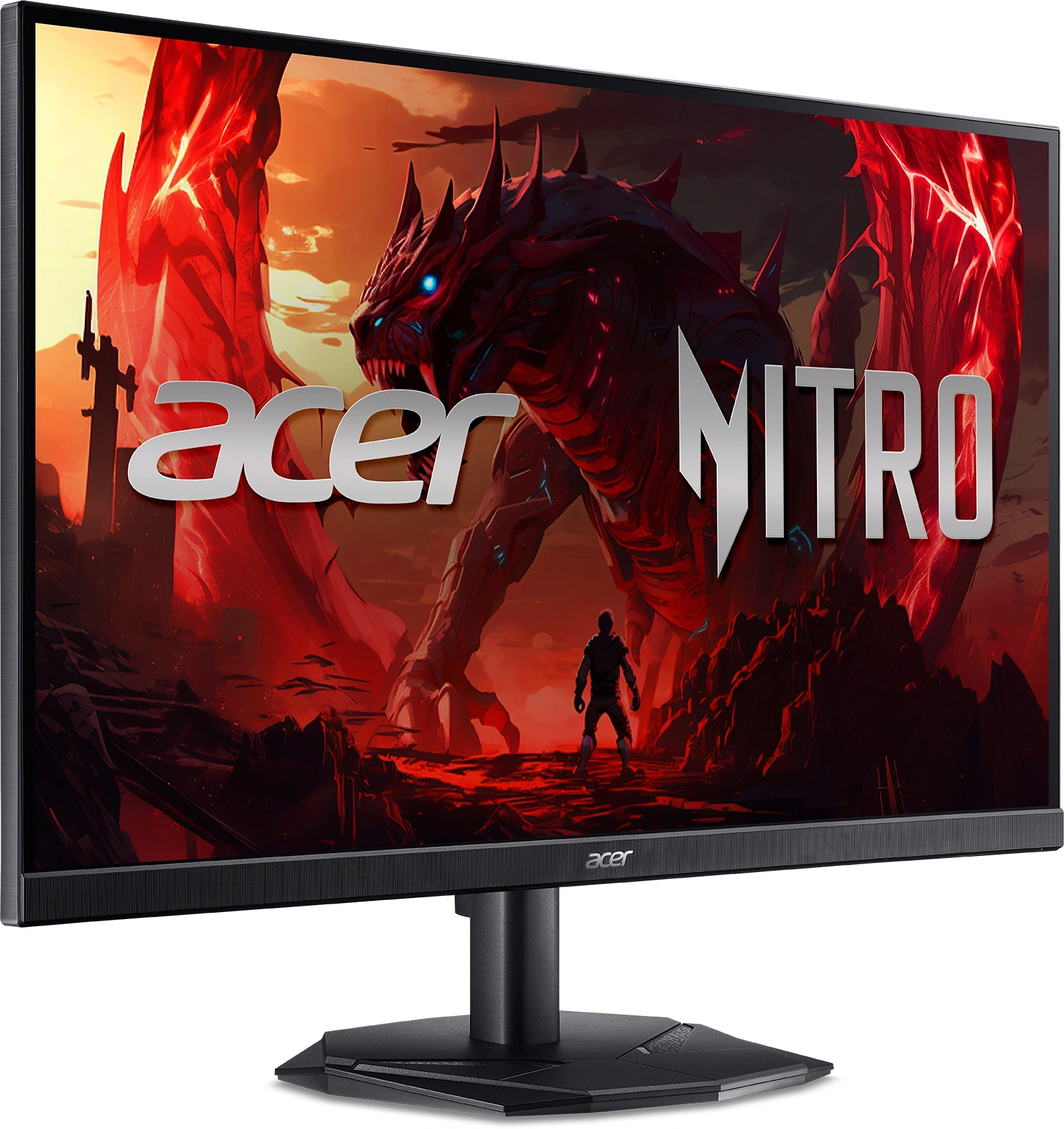 Монитор Acer 23.8" Nitro KG241YX1bmiipx черный IPS LED 0.5ms 16:9 HDMI M/M матовая 250cd 170гр/160гр 1920x1080 200Hz FreeSync Premium DP FHD 3.2кг — миниатюра 3