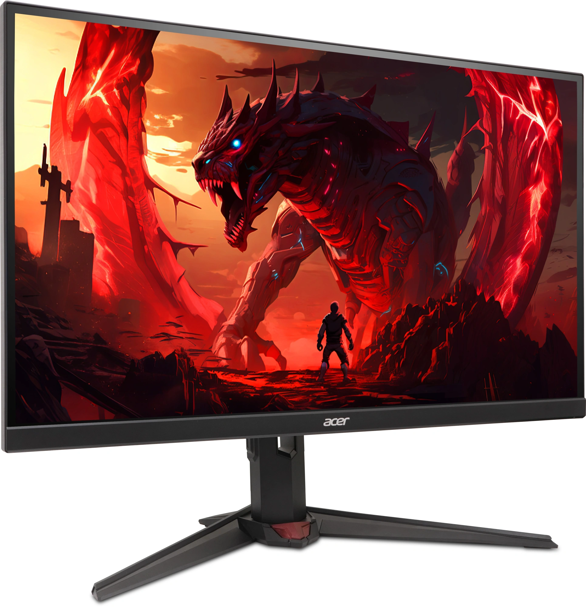Монитор Acer 27" Nitro XV270UX1bmiiprx черный IPS LED 16:9 HDMI M/M матовая HAS Piv 1000:1 250cd 178гр/178гр 2560x1440 200Hz FreeSync Premium DP 2K 5.03кг — миниатюра 3