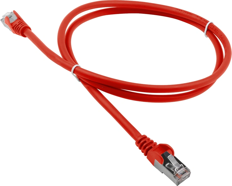 Патч-корд Lanmaster LAN-PC45/S5E-2.0-OR FTP RJ-45 вил.-вилка RJ-45 кат.5E 2м оранжевый LSZH — фото 1