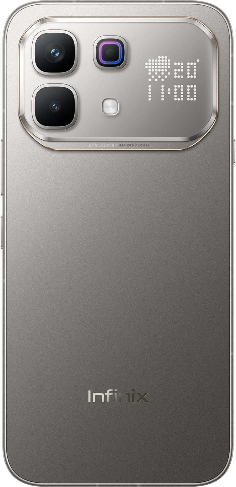 Смартфон Infinix X6878 Note 60 Pro 256Gb 8Gb титан моноблок 3G 4G 2Sim 6.78" 1208x2644 Android 16 50Mpix 802.11 a/b/g/n/ac/ax NFC GPS GSM900/1800 GSM1900 Protect FM — миниатюра 3