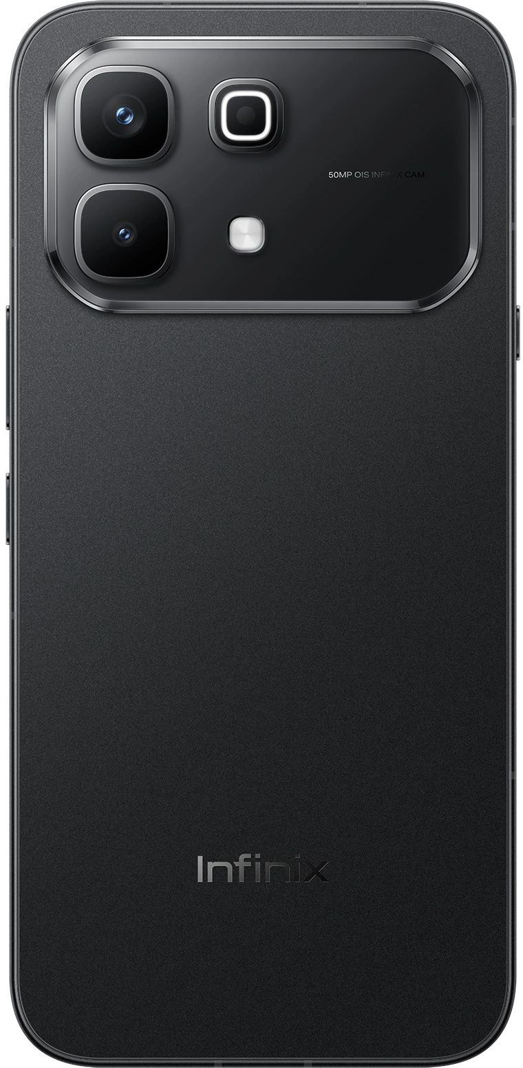 Смартфон Infinix X6879 Note 60 256Gb 8Gb черный моноблок 3G 4G 2Sim 6.78" 1208x2644 Android 16 50Mpix 802.11 a/b/g/n/ac NFC GPS GSM900/1800 GSM1900 Protect FM — миниатюра 2