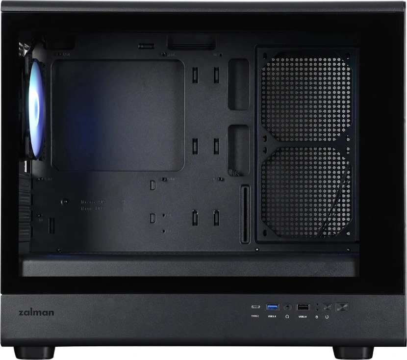 Корпус Zalman M5 черный без БП mATX 8x120mm 2x140mm 1xUSB2.0 1xUSB3.0 audio bott PSU — миниатюра 6