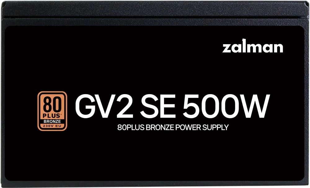 Блок питания Zalman ATX 500W ZM500-GV2SE 80+ bronze (20+4pin) 120mm fan 6xSATA RTL — миниатюра 3