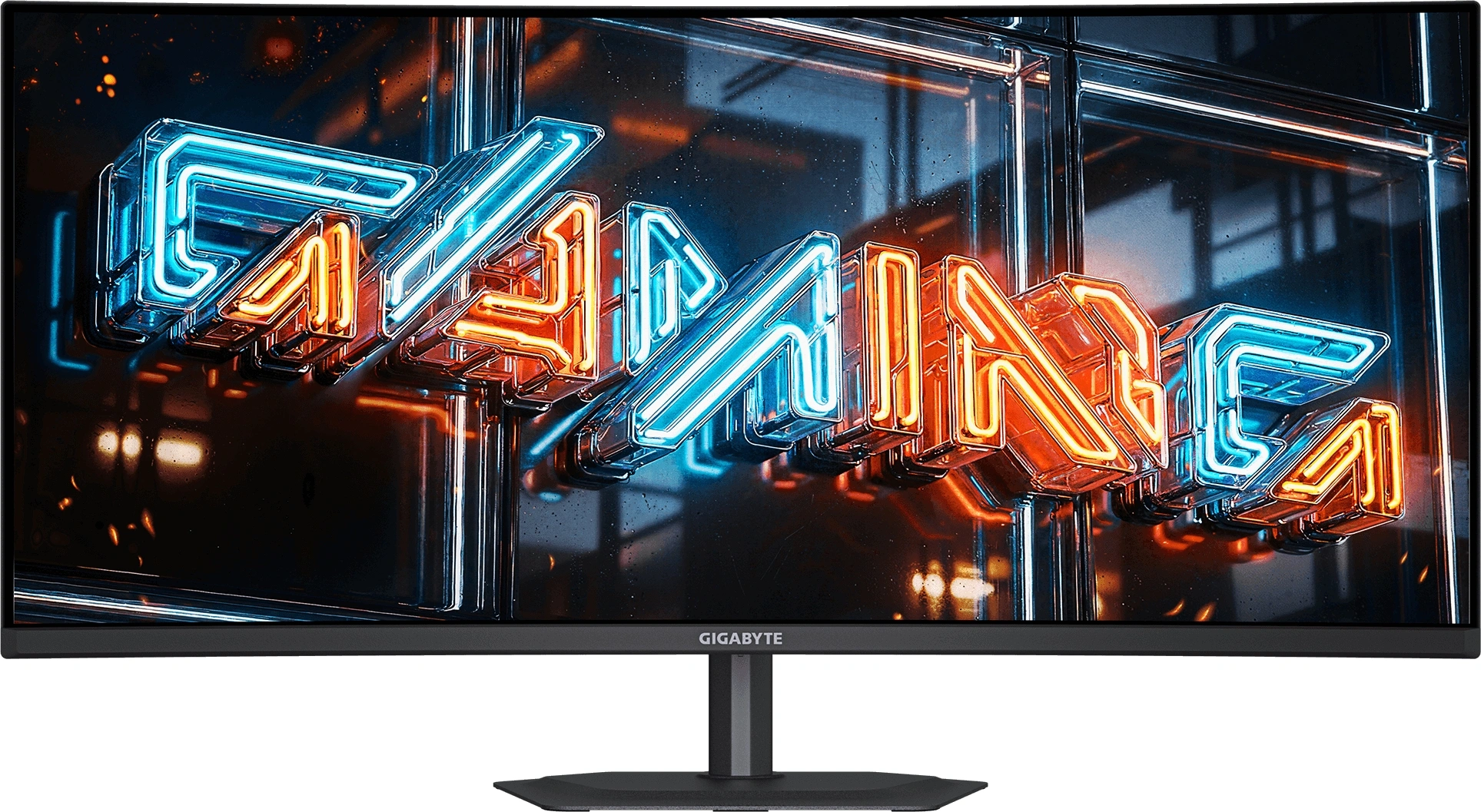 Монитор Gigabyte 34" MO34WQC36 черный OLED LED 21:9 HDMI M/M матовая HAS Piv 300cd 178гр/178гр 3440x1440 360Hz DP UW USB 8.89кг — фото 1