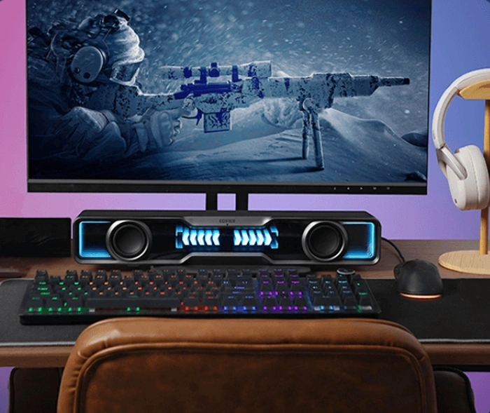 Колонки Edifier QS30 2.0 черный 5Вт BT — миниатюра 4