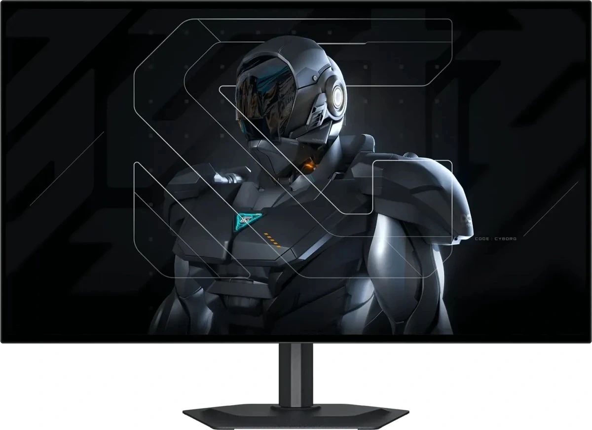 Монитор Gigabyte 27" MO27Q28G черный WOLED LED 16:9 HDMI M/M матовая HAS Piv 1500000:1 335cd 178гр/178гр 2560x1440 280Hz DP Quad 2K (1440p) USB 6кг — миниатюра 2