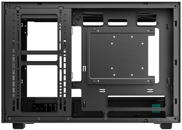 Корпус Deepcool CH260 черный без БП mATX 6x120mm 2x140mm 2xUSB3.0 bott PSU — миниатюра 5