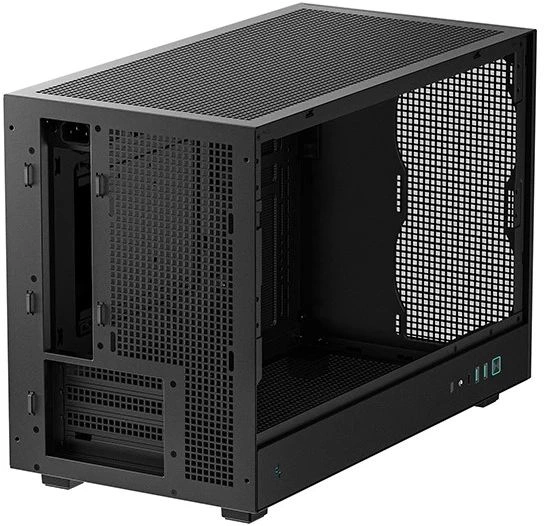 Корпус Deepcool CH260 черный без БП mATX 6x120mm 2x140mm 2xUSB3.0 bott PSU — миниатюра 8