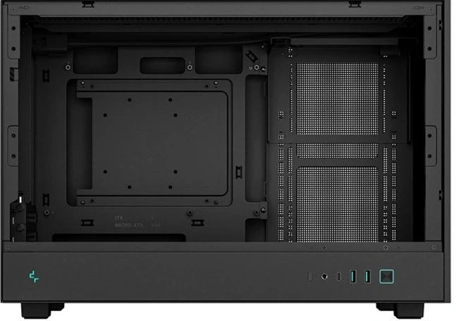 Корпус Deepcool CH260 черный без БП mATX 6x120mm 2x140mm 2xUSB3.0 bott PSU — миниатюра 9