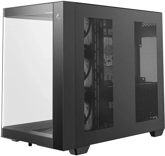 Корпус Deepcool CG530U 4F черный без БП ATX 6x120mm 4x140mm 2xUSB3.0 audio bott PSU — миниатюра 6