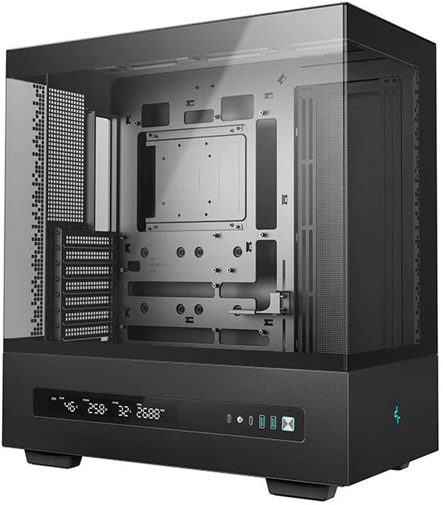 Корпус Deepcool CH690 Digital черный без БП ATX 10x120mm 10x140mm 2xUSB3.0 audio bott PSU — миниатюра 5