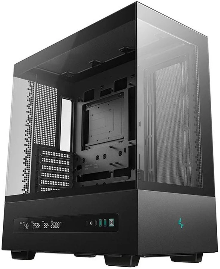 Корпус Deepcool CH690 Digital черный без БП ATX 10x120mm 10x140mm 2xUSB3.0 audio bott PSU — миниатюра 6