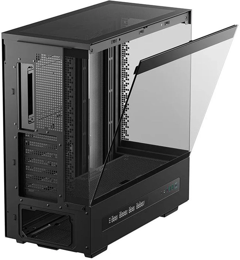 Корпус Deepcool CH690 Digital черный без БП ATX 10x120mm 10x140mm 2xUSB3.0 audio bott PSU — миниатюра 3