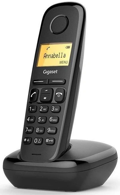 Р/Телефон Dect Gigaset A170 черный АОН — миниатюра 2