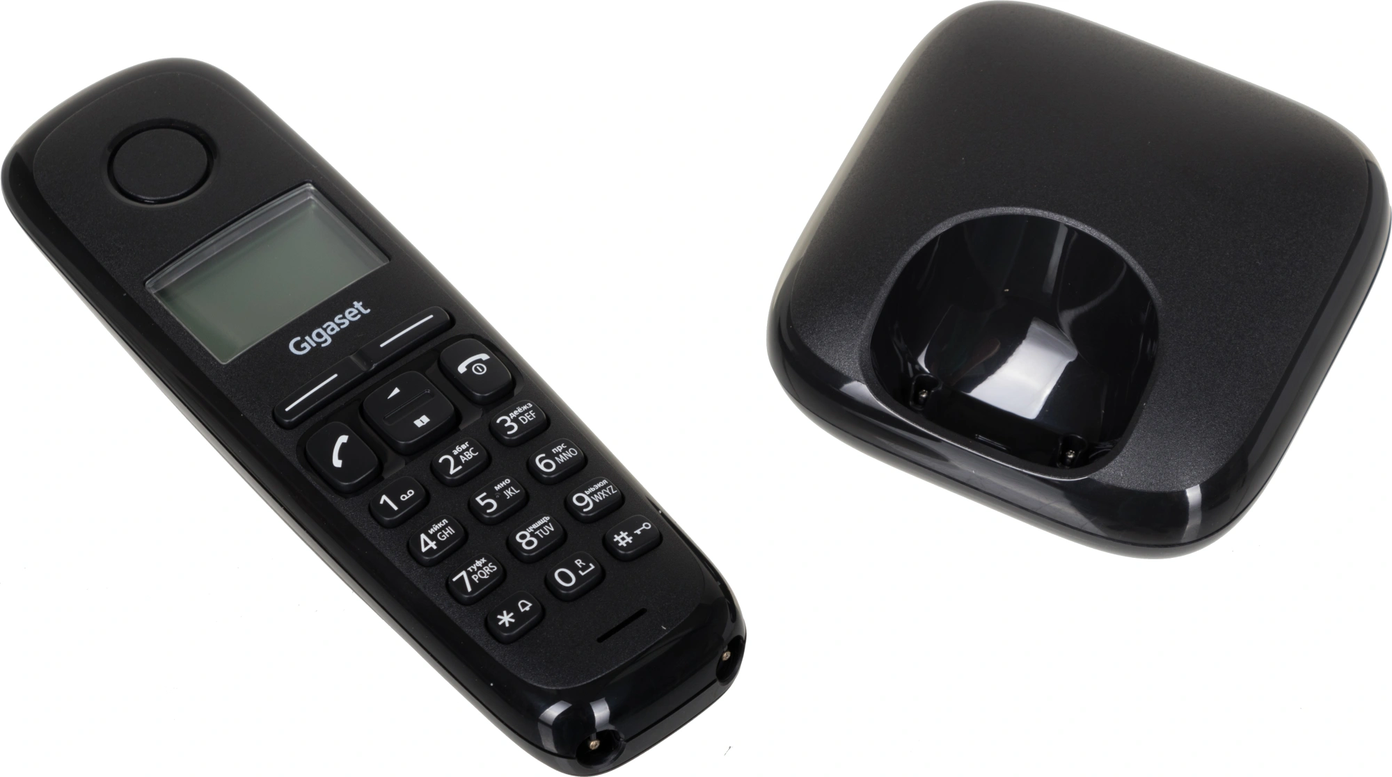 Р/Телефон Dect Gigaset A170 черный АОН — миниатюра 7