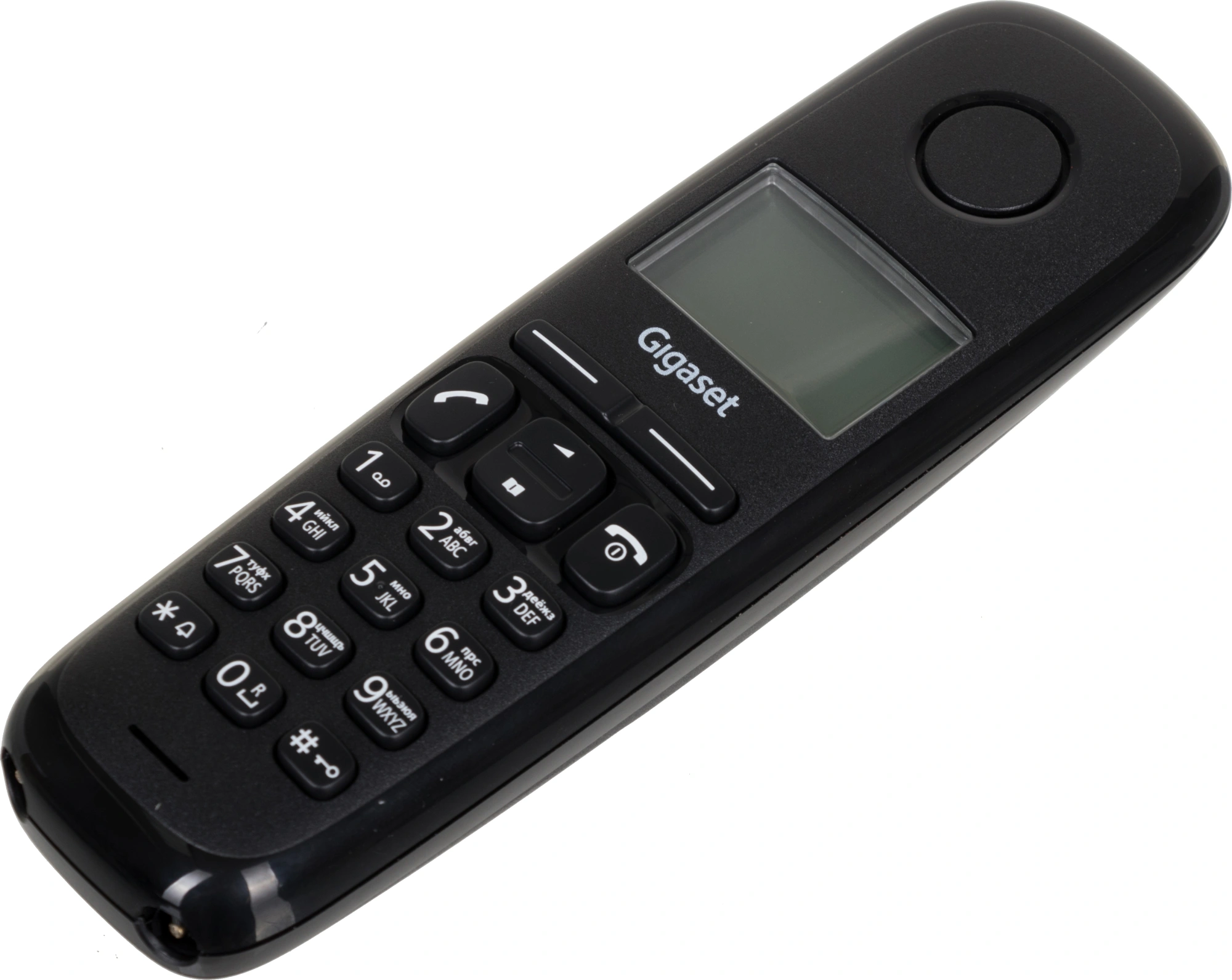 Р/Телефон Dect Gigaset A170 черный АОН — миниатюра 9