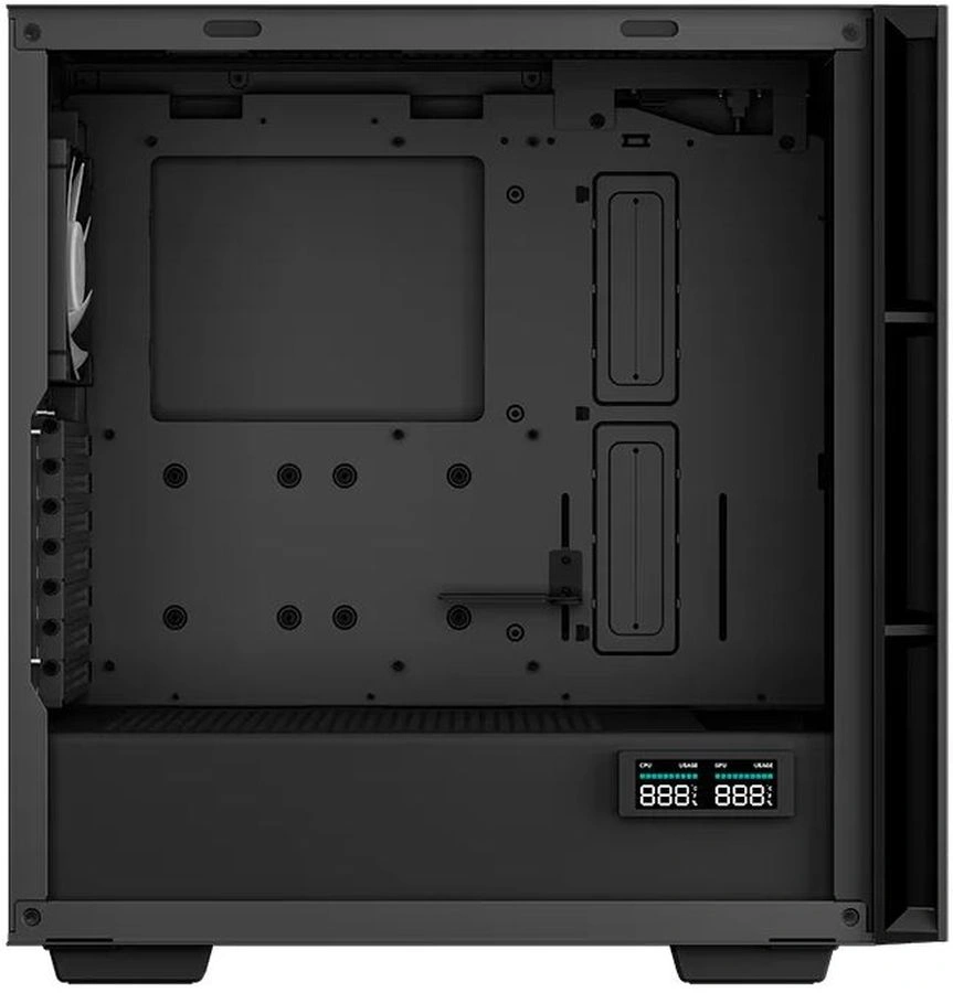 Корпус Deepcool CH560 Digital черный без БП ATX 8x120mm 3x140mm 1xUSB3.0 audio bott PSU — миниатюра 4
