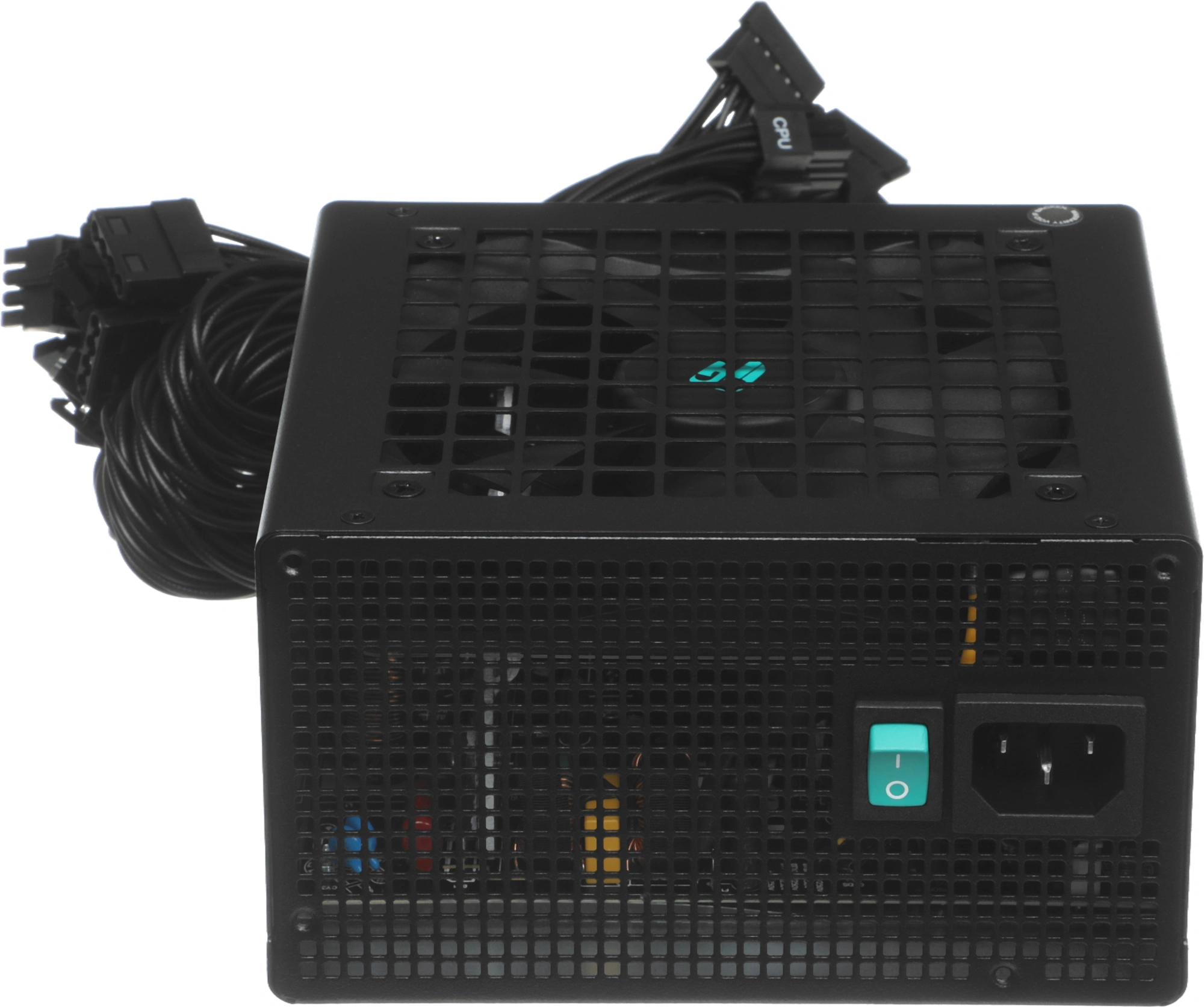 Блок питания Deepcool ATX 600W GamerStorm PF600X 80+ bronze (20+4pin) APFC 120mm fan 6xSATA RTL — миниатюра 9