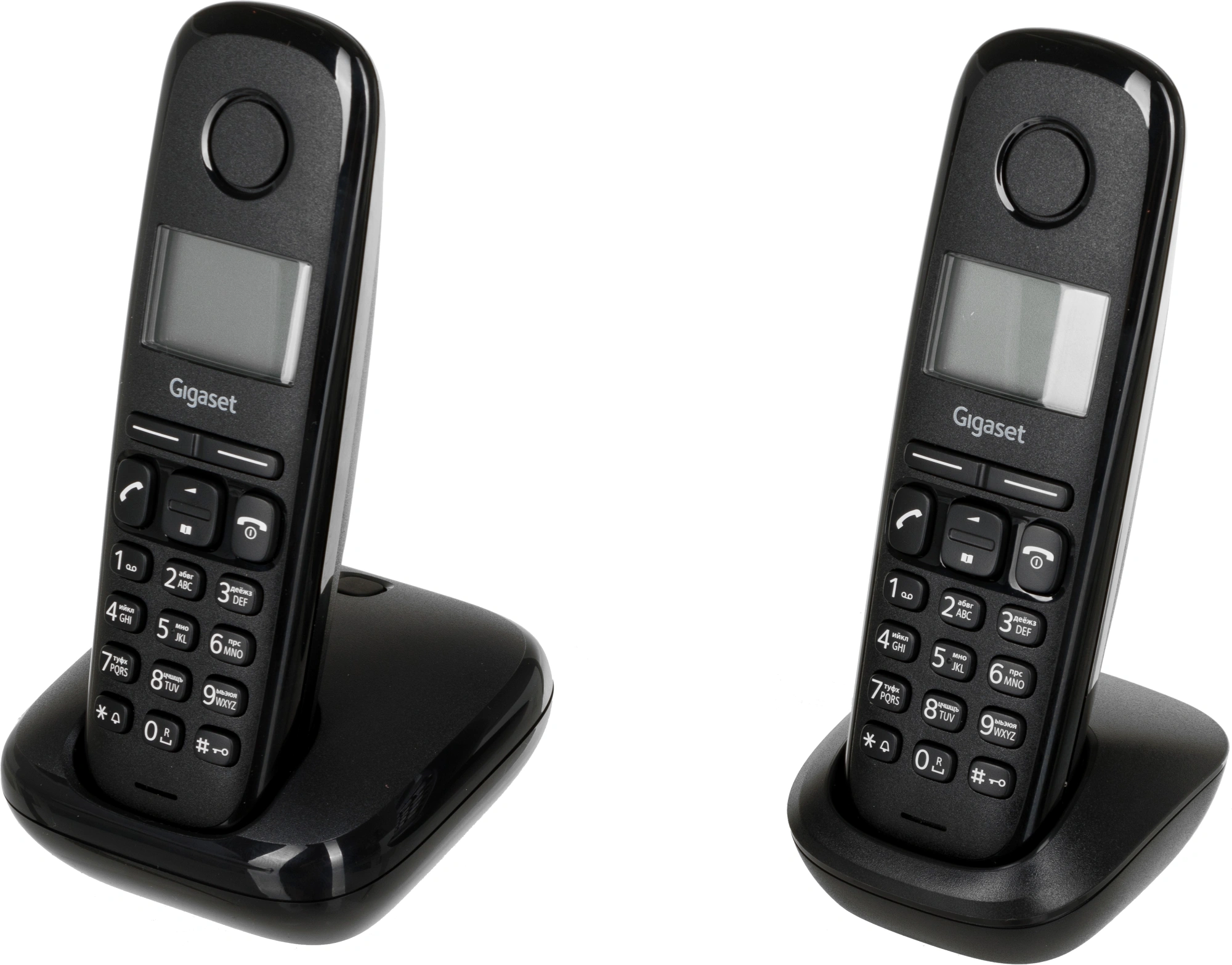 Р/Телефон Dect Gigaset A170 DUO черный (труб. в компл.:2шт) АОН — миниатюра 2