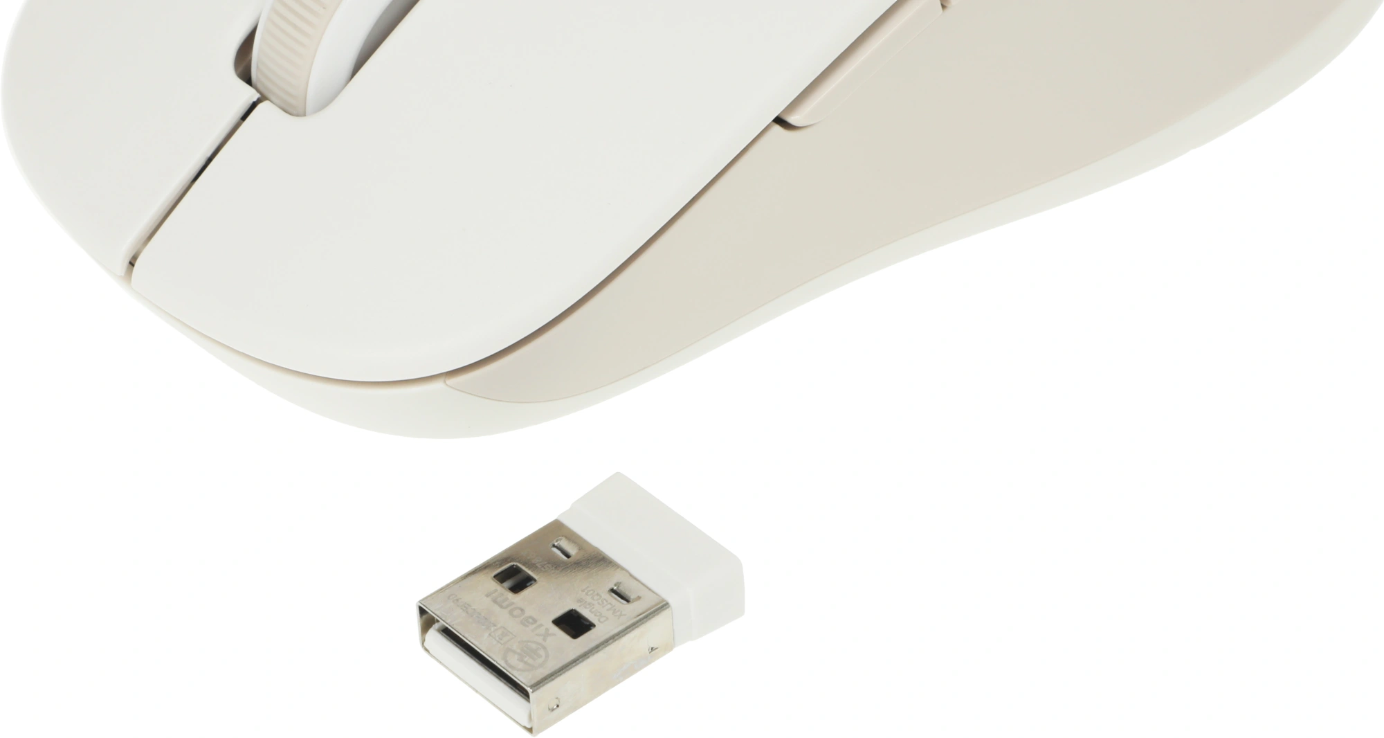 Мышь Xiaomi Dual-mode Wireless Mouse 2 белый оптическая 1200dpi silent беспров. BT/Radio USB для ноутбука 4but (BHR8849GL) — миниатюра 7