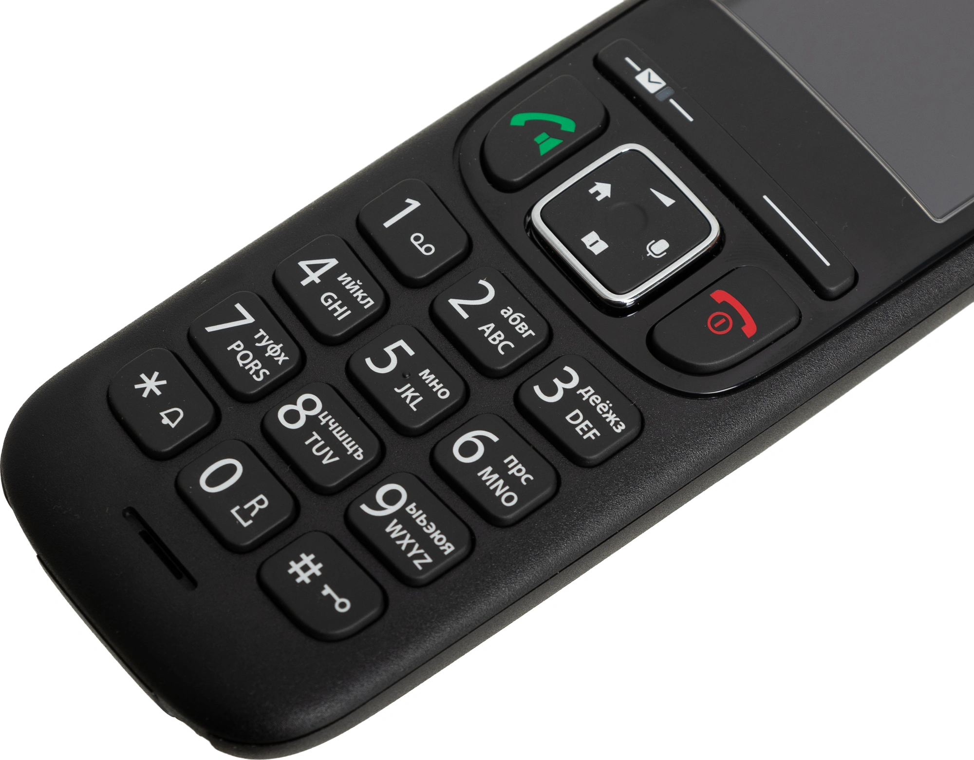 Р/Телефон Dect Gigaset AS690 черный АОН — миниатюра 10