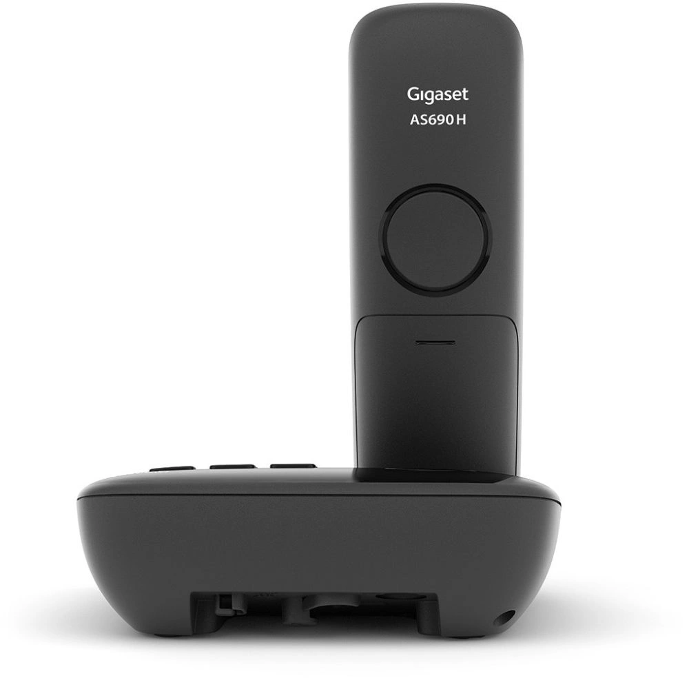 Р/Телефон Dect Gigaset AS690A черный автооветчик АОН — миниатюра 6